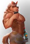  abs anthro beverage biceps big_muscles bodily_fluids bulge butt canid canine canis cellphone clothed clothing domestic_dog erection eyewear genital_fluids genital_outline german_shepherd glasses herding_dog hi_res looking_at_viewer male mammal muscular muscular_anthro muscular_male nipples pastoral_dog pecs penis_outline phone precum precum_through_clothing precum_through_underwear selfie sirtoastybuns solo tongue tongue_out topless underwear wet wet_clothing 