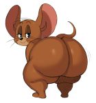  2020 anthro big_butt butt hi_res huge_butt jerry_mouse looking_at_viewer looking_back male mammal metro-goldwyn-mayer mouse murid murine rodent solo sssonic2 tom_and_jerry 