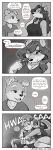 2024 absurd_res anthro big_breasts biped bodily_fluids bottomwear breasts canid canine canis canisfidelis clothed clothing comic crying dialogue domestic_dog dress duo english_text eyebrows eyes_closed female floppy_ears furniture hair heart_symbol herding_dog hi_res hug humor humphrey_(canisfidelis) long_hair looking_at_another male male/female mammal monochrome on_sofa open_mouth pastoral_dog seashell_(canisfidelis) shirt shorts simple_background sitting sitting_on_sofa sofa solo speech_bubble tears teeth text tongue topwear welsh_corgi