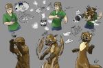  2017 3:2 4_fingers ?! adalore anthro blue_eyes brown_body brown_fur brown_hair bucket clothing dialogue dipstick_limbs disembodied_hand english_text fingers fur goo_transformation grey_background hair hi_res holding_object holding_phone human human_to_anthro mammal marten mustelid musteline phone sequence shirt simple_background solo_focus species_transformation surprise text topwear transformation 
