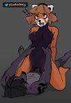  ! absurd_res ailurid amber_eyes anthro black_body black_fur black_hair bodily_fluids bouncing_breasts breasts brown_hair canid canine cowgirl_position drooling duo ear_piercing ear_ring female fur genital_fluids genitals grey_body grey_fur hair hi_res hip_grab humanoid_genitalia humanoid_penis male male/female mammal nipples nude on_bottom on_top orange_body orange_fur penetration penile penile_penetration penis penis_in_pussy piercing pussy_juice red_panda saliva sex shoulder_tattoo sockrateesy socks_(sockrateesy) toes vaginal vaginal_penetration white_body white_fur 