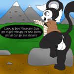  anthro anus balls butt butt_shot dirt_path emolga explorer generation_5_pokemon genitals male max_the_emolga maximillianlad mountain nintendo oblivious outside plant pokemon pokemon_(species) pokemon_mystery_dungeon rock solo spike_chunsoft tree 