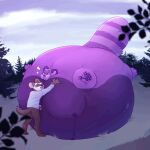 1:1 2023 ailurid animal_genitalia animal_penis anthro bear belly belly_expansion belly_inflation berry_juice big_belly bloat bloated blueberry_inflation blueberry_juice bodily_fluids brown_body brown_fur brown_hair butt cum cum_on_penis digital_media_(artwork) dripping duo expansion fluffy fluffy_chest fluffy_ears fluffy_hair fluffy_tail forest fur genital_fluids genitals giant_panda grass hair hi_res huge_belly hyper hyper_inflation ilmentosli inflation inner_ear_fluff juice_(beverage) lactating lactating_juice leaking_precum liquid_inflation male male/male mammal nude outside park paws penile penis plant precum precum_drip precum_on_penis precum_string pressure purple_body purple_eyes purple_fur purple_hair red_panda red_panda_tail sex simple_background standing tail tree tuft unusual_bodily_fluids unusual_lactation