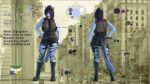 3d_(artwork) anthro baton boots bottomwear canid canine canis clothed clothing club_(weapon) color_fur daz_studio_(artwork) digital_media_(artwork) digitigrade digitigrade_footwear domestic_dog dress english_text female footwear fur fur_markings furgonomic_footwear furgonomics gun handgun hat headgear headwear hi_res high_heeled_boots high_heels humanoid hybrid jackal legwear mammal markings melee_weapon model_sheet natalie_whitlow nightstick perturbedmania pistol ranged_weapon shoes skirt solo solo_focus stockings tail text torn_clothing torn_legwear torn_stockings weapon