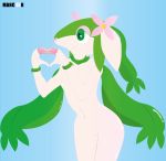  absurd_res anthro breasts cervid fak&eacute;mon faunazon featureless_breasts featureless_crotch female gesture hand_heart hi_res mammal manceer nintendo pok&eacute;mon pok&eacute;mon_(species) solo video_games 