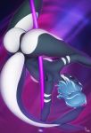  anthro cetacean clothed clothing dancing delphinoid female looking_at_viewer mammal marine oceanic_dolphin okata orca panties pole pole_dancing solo stripper_pole thick_thighs toothed_whale topless underwear ych_result 
