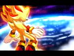 2022 5_fingers absurd_res anthro black_border black_nose blurred_background boots border bracelet chest_tuft clothing cosmic_background digital_drawing_(artwork) digital_media_(artwork) earth eulipotyphlan fingers footwear fur gloves glowing glowing_body handwear hedgehog hi_res highlights_(coloring) jewelry letterbox male mammal mscreepyplaguedoctor multicolored_body multicolored_fur planet pose rear_view red_body red_fur sega shaded shadow_the_hedgehog shoes solo sonic_the_hedgehog_(series) space sparkles star super_form super_shadow tuft white_clothing white_gloves white_handwear yellow_body yellow_fur