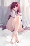  fate/grand_order pantsu scathach_(fate/grand_order) sweater tagme 