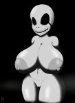  absurd_res big_breasts big_butt breasts butt empty_eyes eyeless female genitals hi_res humanoid imscared lost_lynx nipples nude pussy smile solo thick_thighs video_games white_body whiteface 
