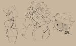 2024 anthro bottomwear breasts buxy circle_eyebrows clothed clothed_anthro clothed_female clothing crop_top digital_drawing_(artwork) digital_media_(artwork) eye_through_hair eyebrows female female_anthro front_view hair hi_res mammal mouth_closed nano_(buxy) panties portrait rodent round_ears sciurid shirt side_view simple_background sketch smile solo tail text thick_thighs three-quarter_portrait topwear translucent translucent_hair tree_squirrel under_boob underwear wide_eyed wide_hipped_anthro wide_hipped_female wide_hips