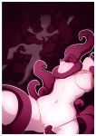  absurd_res anthro assisted_exposure bandeau big_breasts border breasts clothing comic equid equine female forced groping_breasts hi_res horn mammal okata pulling_pants_down restrained solo tentacle_pit tentacles tentacles_everywhere thick_thighs topwear unconscious undressing unicorn white_border 