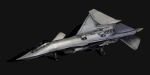  ace_combat aircraft airplane airplane_wing asterozoa english_commentary fighter_jet from_above grey_background highres jet landing_gear military military_vehicle missile no_humans open_hatch original solo vehicle_focus wheel 