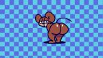  animated anthro big_butt blue_background butt butt_focus checkered_background jerry_mouse male mammal metro-goldwyn-mayer mouse murid murine pattern_background rodent short_playtime simple_background solo superiorfoxdafox tom_and_jerry twerking 
