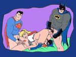  barbara_gordon batgirl batman dc dcau karstens supergirl superman 
