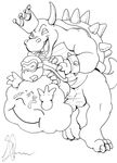  bowser glenn koopa lakitu nintendo super_mario_bros. 