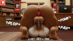 16:9 2023 3d_(artwork) anal anal_penetration anthro anus big_butt bottomless bottomless_anthro bottomless_male brown_body brown_fur butt camseven canid canine canis clothed clothing digital_media_(artwork) domestic_dog duo english_audio floor from_front_position fur hi_res interspecies lagomorph leporid male male/male mammal mating_press max_(sam_and_max) motion_blur motion_lines on_ground penetration penile penile_penetration pink_anus rabbit rear_view sam_and_max samuel_dog sex size_difference sound sound_effects tail text thick_thighs white_body white_fur widescreen wood wood_floor