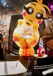 3d_(artwork) absurd_res animatronic anthro avian beakless bent_over bib big_breasts bird breasts chicken cupcake_(fnaf) digital_media_(artwork) electric_fan english_text eyebrows female five_nights_at_freddy&#039;s five_nights_at_freddy&#039;s_2 furniture galliform gallus_(genus) glowing glowing_eyes hi_res inside looking_at_viewer lovetaste_chica machine nipple_piercing nipples office open_mouth phasianid piercing raised_eyebrow robot robot_anthro scottgames sharp_teeth solo table teeth text thick_thighs toy_chica_(fnaf) watermark zuse_q