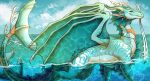 aqua cositme fire hi_res jewelry of seawing_(wof) water wings wings_of_fire