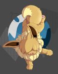  absurd_res ambiguous_gender brown_body brown_fur eevee feral fluffy fluffy_tail fur hi_res mklxiv neck_tuft nintendo open_mouth pok&eacute;mon pok&eacute;mon_(species) quadruped sandy_(eevee) simple_background smile tan_body tan_fur tuft video_games 