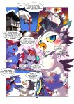 2025 3_claws 4_fingers absurd_res annoyed anthro anthro_on_anthro artist_name avian balls beak bedroom_eyes belly big_belly big_penis bird black_body black_claws black_feathers black_hair black_tail_feathers blue_balls blue_body blue_eyes blue_fur blue_penis blue_tail blush blush_lines boots border bottomwear butt cait_sith_(megami_tensei) canid canine canis cape cat-sith celtic_mythology chain cheek_tuft chest_tuft chibineco claws clothed clothing cloud colored comic cool_(shin_megami_tensei) crouching demon detailed_background dialogue digital_drawing_(artwork) digital_media_(artwork) dipstick_tail domestic_cat domestic_dog eight_frame_image electronics english_text european_mythology eyes_closed facial_markings facial_tuft feather_hands feathers felid feline felis fingers flaccid footwear foreskin fur genitals glans glistening glistening_genitalia glistening_glans glistening_nipples glistening_penis gradient_eyes green_eyes grey_body grey_fur grin group hair half-closed_eyes happy hat hat_feather hat_off head_markings head_tuft headgear headwear hi_res hind_claw hind_toe holding_object holding_phone humanoid_genitalia humanoid_penis inner_ear_fluff japanese_text kissing light lighting looking_pleasured loose_feather lufel male male/male mammal markings moobs multicolored_body multicolored_eyes multicolored_fur multicolored_penis mythology narrowed_eyes navel nipples nude number open_beak open_mouth open_smile orange_beak orange_eyes outline owl page_number partially_retracted_foreskin penile penis phone pink_balls pink_glans pink_markings pink_nipples pink_penis pose presenting pupils purple_balls purple_body purple_fur purple_penis purple_tail recording red_background red_boots red_cape red_clothing red_eyes red_footwear red_hair red_hat red_headwear robe robe_only scratching seductive shaded shoes simple_background sky slightly_chubby slightly_chubby_anthro slightly_chubby_male slit_pupils smile spiky_hair standing surprise_kiss surprised_expression tail tail_feathers tail_markings talking_to_another text thick_penis thick_thighs tongue trio tuft two_tone_body two_tone_eyes two_tone_fur two_tone_penis two_tone_tail undressed undressing undressing_self white_balls white_body white_border white_feathers white_outline white_penis white_sclera white_tail_tip wide_eyed yellow_sclera zipper zipper_down
