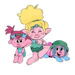 1:1 2024 3_toes 4_fingers absurd_res all_fours artist_name bandage bandage_on_face beanie bent_arm bent_legs black_eyes blonde_hair blue_arms blue_clothing blue_hair blue_leotard blush blush_lines closed_smile clothed clothed_female clothed_humanoid clothed_male clothing colored cooper_(trolls) digital_drawing_(artwork) digital_media_(artwork) dreamworks english_description eyebrow_through_hair eyebrows eyelashes eyes_closed feet female female_humanoid fingers fur green_beanie green_clothing green_hair_tie green_hairband green_hat green_headwear green_leotard green_wristband group hair hand_on_knee hand_on_leg hand_on_own_knee hand_on_own_leg hat headgear headwear hi_res humanoid humanoid_pointy_ears larger_female larger_humanoid leotard light lighting male male_humanoid mouth_closed multicolored_body multicolored_fur not_furry pigtails pink_body pink_fur pink_hair pink_skin pink_tongue pointy_ears ponytail poppy_(trolls) purple_body purple_fur purple_nose shaded short_hair sibling_(lore) simple_background sister_(lore) sisters_(lore) sitting size_difference smaller_female smaller_humanoid smaller_male smile smiling_at_viewer teeth text thinking_with_portals toes tongue tongue_out translucent translucent_hair trio troll_(mythology) troll_(trolls) trolls_(dreamworks) two_tone_body two_tone_fur viva_(trolls) wavy_hair white_background wolflly10
