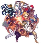  5girls 6+boys absurdres balrog_(street_fighter) bandages barefoot belt black_hair blanka blonde_hair boxing_gloves braid brown_hair cammy_white chain clash claw_(weapon) claws clenched_teeth cody_travers colored_skin cuffs dee_jay e._honda everyone facepaint feet fei_long fighting_stance final_fight flying_kick game_cg gloves glowing green_skin handcuffs harumaru hat headband highres juli_(street_fighter) juni_(street_fighter) kanzuki_karin kicking mask multiple_boys multiple_girls muscular native_american non-web_source official_art punching rainbow_mika ringlets ryu_(street_fighter) short_hair shouryuuken street_fighter street_fighter_zero_(series) teeth thunder_hawk torn_clothes twin_braids twintails uppercut vega_(street_fighter) weapon 
