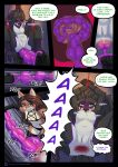 absurd_res anal anal_bead_pull anal_beads anal_beads_in_ass anal_penetration anal_tugging anthro anus avian bikini black_body black_fur black_hair blue_eyes bound brown_body brown_fur brown_hair call_me_ink canid canine clothing comic deep_penetration dildo dominant dominant_female dominatrix duo english_text female female/female female_penetrated fox fur gaping gaping_anus gloves green_eyes guts hair handwear hi_res huge_anal_beads internal internal_anal intestinal_bulge intestinal_penetration intestines knot knotted_dildo legwear lissa_freyda mammal micro_bikini multicolored_body multicolored_fur natani_versi nude object_in_ass organs outline penetration purple_outline red_fox sex_toy sex_toy_in_ass sex_toy_insertion shaking speech_bubble stockings submissive submissive_female swimwear text trembling true_fox two-piece_swimsuit underwear white_body white_fur x-ray_view