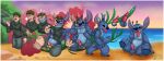 4_arms 4_fingers 4_toes alien antennae_(anatomy) antennae_growth anthro arm_tuft back_spines balls beach becoming_erect biped blue_balls blue_body blue_claws blue_fur blue_nose blue_pawpads bodily_fluids border chest_tuft claw_growth claws clothing cum cumshot digital_drawing_(artwork) digital_media_(artwork) dipstick_antennae disney ear_expansion ejaculation erection expansion experiment_(lilo_and_stitch) experiment_pod eyewear feet finger_claws fingers fingers_merging fur fur_growth genital_fluids genitals glasses growth head_tuft hi_res human human_to_anthro lilo_and_stitch male mammal multi_arm multi_limb multicolored_antennae notched_ear open_mouth open_smile pawpads penis pink_penis pink_tongue shaded shocked shoulder_tuft small_tail smile soft_shading solo species_transformation spiral_eyes stitch_(lilo_and_stitch) surrii swallowing tail tf_into_fictional_character toes tongue tongue_out torn_clothing transformation transformation_sequence tuft white_border