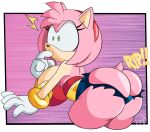 2025 accessory alternative_fashion amy_rose anthro big_breasts big_butt black_nose border bracelet breasts bubble_butt butt cleavage clothed clothing constricted_pupils cosplay costume countershade_arms countershade_face countershade_torso countershading dc_comics digital_drawing_(artwork) digital_media_(artwork) eulipotyphlan exposed_butt eyelashes female gloves green_eyes grimphantom hair hair_accessory hairband handwear hedgehog huge_breasts jewelry mammal multicolored_body multicolored_face multicolored_skin pink_body pink_hair pink_skin pupils sega short_hair short_tail side_boob small_pupils solo sonic_the_hedgehog_(series) superhero_costume surprise surprised_expression tail tan_body tan_countershading tan_skin thick_thighs torn_clothing two_tone_body two_tone_face wardrobe_malfunction white_border white_clothing white_gloves white_handwear wonder_woman