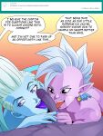 2025 anthro beerus blue_body dialogue domestic_cat dragon_ball dragon_ball_super english_text felid feline felis genitals group group_sex hairless hairless_cat hi_res humanoid humanoid_on_anthro humanoid_pointy_ears male male/male mammal nearphotison not_furry_focus nude open_mouth open_smile oral penis pointy_ears purple_body purple_eyes sex smile sphynx_(cat) supreme_kai text threesome tongue tongue_out trio whis