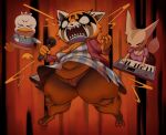 2025 3_toes absurd_res aggretsuko ailurid anatid angry anseriform avian barefoot beak bird black_eyebrows black_eyes black_nose bottomwear breasts brown_body brown_fur brown_inner_ear camel_toe canid canine cheek_tuft claws cleavage clothed clothing digital_media_(artwork) dipstick_tail dress duck eye_markings eyebrows eyelashes eyes_closed facial_tuft feathers feet female fennec_fox fenneko fingers fox fur head_tuft hi_res huge_thighs jacket keyboard kryadrawgin mammal markings membrane_(anatomy) multicolored_body multicolored_fur nipple_outline open_mouth open_smile orange_beak orange_body orange_feet orange_fur orange_legs panties pants panty_shot pekkle red_panda retsuko sanrio sharp_teeth shirt slightly_chubby slightly_chubby_female smile tail tail_markings tan_body tan_ears tan_fur tan_tail teeth thick_thighs toes topwear true_fox tuft two_tone_tail underwear webbed_feet white_body white_ears white_feathers white_fur white_tail