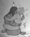  2boys dark-skinned_male dark_skin from_side greyscale hair_slicked_back hidan_(naruto) highres holding holding_jewelry holding_necklace hug jewelry kakuzu_(naruto) kiss kissing_neck long_hair male_focus male_penetrated mo_(user_jeyg3777) monochrome multiple_boys naruto_(series) naruto_shippuuden necklace nude sex sitting sitting_on_lap sitting_on_person stitched_arm stitched_face stitched_neck stitched_torso stitches straddling upright_straddle yaoi 