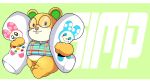  2020 animal_crossing anthro body_pillow cricetid eyewear fur glasses graham_(animal_crossing) hamster hi_res kemono kusosensei letterbox male mammal nintendo pillow rodent slightly_chubby text video_games white_body white_fur yellow_body yellow_fur 