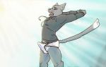  anthro black_clothing black_hoodie black_topwear briefs bulge clothing domestic_cat drawyourfursona erection erection_pushing_underwear evan_housecat felid feline felis hi_res hoodie hoodie/briefs_meme lavilovi male mammal meme meme_clothing simple_background solo standing stretching topwear underwear white_clothing white_underwear 