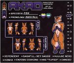 akad_(akadthefox) ambiguous_gender anthro bow_tie canid canine chastity_cage chastity_device colored_nails digital_media_(artwork) embarrassed eyeshadow femboy fox fur genitals hi_res intersex lgbt_pride long_rhode makeup male mammal markings model_sheet nails nonbinary_(lore) nonbinary_pride_colors orange_body orange_fur penis pink_eyeshadow pixel_(artwork) pixelated pride_colors purple_eyes shy small_penis solo sprite sprite_art sprite_sheet standing striped_body striped_fur striped_markings stripes vincian_pride_colors