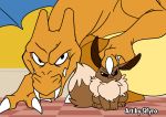  ambiguous_gender blitzdrachin canid charizard conditional_dnp duo eevee feral mammal nintendo pok&eacute;mon pok&eacute;mon_(species) reptile scalie size_difference video_games 