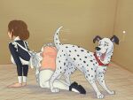 101_dalmatians absurd_res all_fours animal_genitalia animal_penis ass_to_ass bestiality big_butt butt cajuzinho02 canid canine canine_genitalia canine_penis canis clothing dalmatian digitigrade disney domestic_dog duo faceless_character faceless_female fangs female female_on_feral female_penetrated feral feral_penetrating feral_penetrating_female feral_penetrating_human footwear fur genitals heart_symbol hi_res human human_on_feral human_penetrated interspecies knot knotted_penis knotting maid_uniform male male/female male_penetrating male_penetrating_female mammal open_mouth open_smile penetration penis pongo quadruped sex smile socks teeth tongue tongue_out uniform white_body white_fur x-ray_view