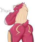  anthro blaziken breasts butt eyelashes fan_character female hi_res looking_at_viewer megan_(reptilligator) nintendo nipples pok&eacute;mon pok&eacute;mon_(species) reptilligator solo thick_thighs video_games 