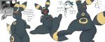 absurd_res anthro ball_gag butt duo eeveelution english_text female feral gag genitals goon_(goonie_san) goonie-san hi_res male male/female nintendo pok&eacute;mon pok&eacute;mon_(species) pussy smug_face smug_grin solo text twitter umbreon video_games 