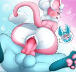  anus balls big_butt blush butt eeveelution female female_penetrated gatotorii genitals glaceon hi_res knot licking licking_lips licking_own_lips looking_back male male/female male_penetrating male_penetrating_female nintendo penetration penile penile_penetration penis penis_in_pussy pok&eacute;mon pok&eacute;mon_(species) self_lick tongue tongue_out vaginal vaginal_penetration video_games 