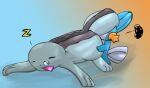 2008 adobe_illustrator_(artwork) ambiguous_gender ambiguous_penetrated ambiguous_penetration blue_body chronocelebi digital_media_(artwork) doggystyle duo eyes_closed feral from_behind_position generation_2_pokemon generation_3_pokemon gradient_background lying male male/ambiguous male_penetrating male_penetrating_ambiguous mixed_media mudkip nintendo nose_bubble on_front open_mouth penetration pokemon pokemon_(species) quagsire sex shaded simple_background sleep_sex sleeping sound_effects tail_on_face tail_on_head traditional_media_(artwork) vowelless vowelless_sound_effect zzz