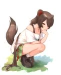  animal_ears heterochromia hinataa inui_toko nijisanji tail 