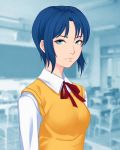  1girl breasts closed_mouth english_commentary highres looking_at_viewer miura-n315 solo tsukihime 
