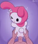 anthro anthro_penetrated anus blush bodily_fluids duo female female_anthro female_penetrated first_person_view genital_fluids genitals hand_on_butt hi_res human human_on_anthro human_penetrating human_penetrating_anthro human_pov humanoid_genitalia humanoid_penis interspecies lagomorph larger_human larger_male leporid male male/female male_human male_penetrating male_penetrating_anthro male_penetrating_female male_pov mammal my_melody one_eye_closed onegai_my_melody paws penetration penile penile_penetration penis penis_in_vagina pink_hood rabbit sanrio sex signature size_difference smaller_anthro smaller_female smaller_penetrated tail vaginal vaginal_fluids vaginal_penetration vulva white_body zyuuniie
