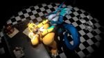 2026 3d_(artwork) 4_arms ambiguous_penetration animatronic anthro anthro_on_anthro anthro_penetrated anthro_penetrating anthro_penetrating_anthro areola avian beak bent_over bib big_butt bird blue_body breasts butt checkered checkered_floor chicken claws cobra cupcake_(fnaf) digital_media_(artwork) duo electronics erection feet female female_penetrated five_nights_at_freddy's five_nights_at_freddy's_2 food food_creature forked_tongue freddy_(fnaf) from_behind_position furniture galliform genitals glistening glistening_body glowing glowing_genitalia glowing_penis gynomorph gynomorph/female gynomorph_penetrating gynomorph_penetrating_female hand_on_breast hand_on_own_breast hi_res high-angle_view holding_another holding_arm holding_object huge_butt impaer_jaster intersex intersex/female intersex_penetrating intersex_penetrating_female lastael_(lastaelcobrauwu) living_cupcake looking_at_another looking_at_partner looking_back looking_back_at_another looking_back_at_partner machine multi_arm multi_limb nipples non-mammal_breasts non-mammal_nipples open_mouth penetration penis phasianid phone plushie purple_eyes questionable_consent reptile robot robot_anthro scalie scottgames sex sharp_teeth smile snake snake_hood standing_doggystyle table tail talons teal_areola teal_claws teal_nipples teal_penis teal_tongue teeth thick_thighs toes tongue tongue_out watermark wire withered_chica_(fnaf) yellow_body