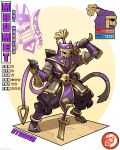  2026 5_fingers 5_toes absurd_res anthro arm_wraps armor biceps ceehaz claws clothed clothing digit_ring domestic_cat english_text feet felid feline felis female fingerless_gloves fingers footwear gameplay_mechanics gloves gui handwear headgear health_bar helmet hi_res hip_vent holding_melee_weapon holding_object holding_sword holding_weapon humanoid_feet humanoid_hands jewelry kote leg_wraps male mammal mana_bar melee_weapon muscular muscular_male pecs plantigrade raised_heel ring scabbard signature solo standing stats sword tail tail_wraps text thigh_cutout toe_claws toe_ring toeless_footwear toes topwear vambrace vest weapon wraps 