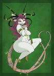  2026 6_horns accessory alternate_species anthro big_breasts breasts buckteeth bucky_o'hare_(series) clothing female footwear fur furgonomics hair hi_res high_heels horn horn_accessory jenny_(bucky_o'hare) jewelry looking_at_viewer mammal multi_horn murid murine nipples pink_hair rat red_eyes ring rodent shoes skaven solo tail tail_accessory tail_jewelry tail_ring teeth verminlord warhammer_(franchise) white_body white_fur yawg yellow_clothing yellow_footwear yellow_high_heels 