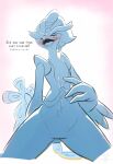  2026 ambiguous_gender anthro beak biped blush bodily_fluids cum digital_drawing_(artwork) digital_media_(artwork) fingers front_view generation_9_pokemon genital_fluids hi_res looking_at_viewer nintendo nude nude_ambiguous nude_anthro pokemon pokemon_(species) quaquaval simple_background smile solo tail tenebscuro tongue 