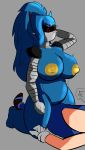  absurd_res anthro big_breasts breasts cowgirl_position crossgender duo eulipotyphlan female hair hedgehog hi_res humanoid machine male male/female mammal metal_sonic mildred_(artist) neo_metal_sonic nude on_bottom on_top ponytail robot sex sonic_the_hedgehog sonic_the_hedgehog_(series) 