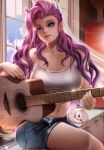  guitar league_of_legends megane neko seraphine 